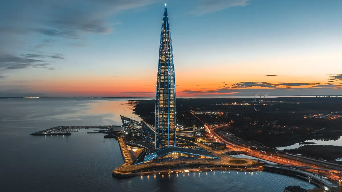 Лахта Центр, Санкт-Петербург, Россия